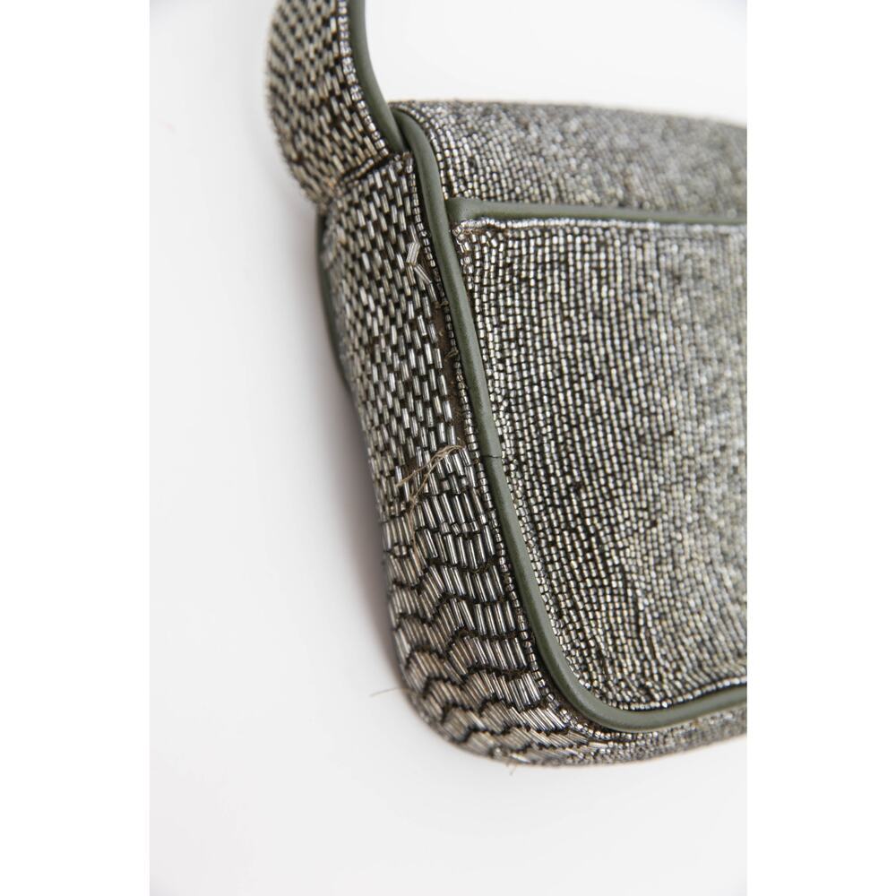 Staud Tommy Beaded Bag in Avocado - Picture 10 of 15